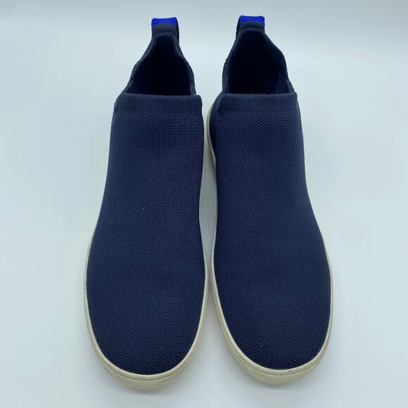 Rothy's Women's size 9 Navy Blue Chelsea Boots Slip On Comfort Nightfall - Picture 6 of 8